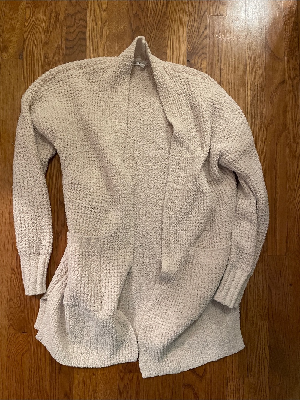 Cozy Open-Front Cream Women's Cardigan Sweater seven7
